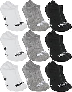 Kit 3 Meia Sapatilha Invisível Puma Cano Curto Feminina Adulto