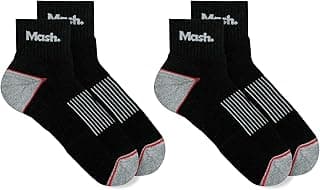 Kit 2 Pares Meia Cano Curto Academia Esportiva Masculina Mash