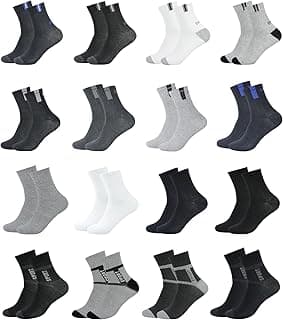 URBAN HAD Kit 12 Pares Meia masculina Adulto Longo sporte