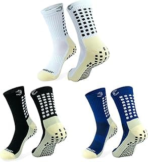 J COLOUR Meias Antiderrapantes Profissionais para Futebol e Esportes - Conforto e Qualidade para Adultos - Tamanhos 38 a 45