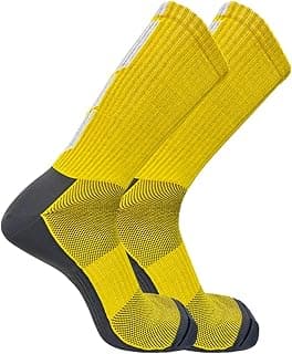 QLC SPORT Meia Ciclismo Up Esportivas Cano Longo Microfibra Masculina