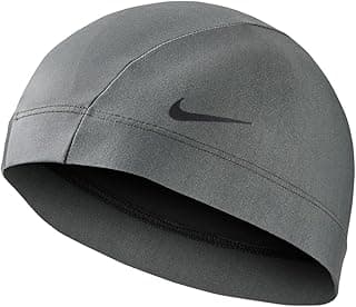 Nike Touca de natação confortável cinza ferro