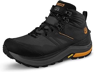 Topo Athletic Bota de corrida masculina Trailventure 2 WP confortável impermeável 5 mm, tênis atlético para corrida em trilha