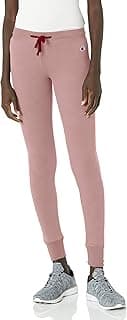 Champion Meia-calça para dormir feminina, Rosa/Framboesa profunda, XG