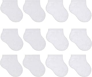 Kit 12 Pares De Meias Kids Sapatilha Cano Curto Selene