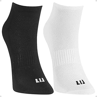 WINSTON Kit 2 Pares Meia Performance Poliamida Core Cano Curto Dia a Dia Casual Dry Fit Unissex Academia