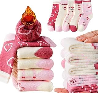 Genérico Kit Pares Meia Infantil Menina Estampas Com desenhos Divertidos Confortável