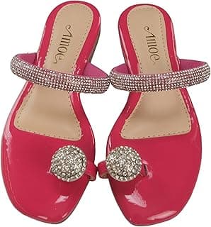Sandálias femininas rosa com strass e cristais, salto baixo, plataforma brilhante