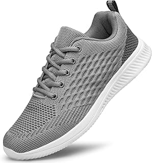 Raoendis Tênis de corrida masculino, ultraleve, respirável, antiderrapante, atlético, moderno, malha, treino, casual, esportivo
