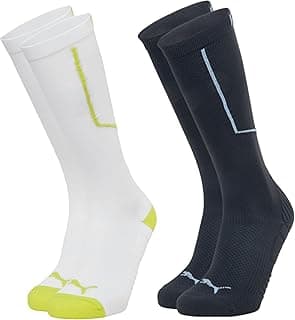 Kit 02 Pares Meia Puma Esportiva 3/4 Adulto Masculino