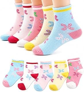 Genérico Kit 12 Pares De Meia Infantil Criança Cano Alto Com Estampas Menina 2 a 12 anos Com Desenhos