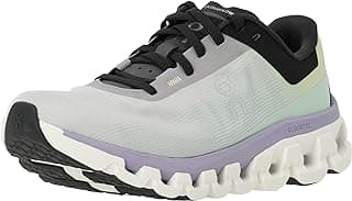 Tênis On Running Cloudflow 4 Feminino cinza e verde