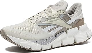 Reebok Tênis de corrida masculino Floatzig, Osso/pedra da lua/cinza, 38