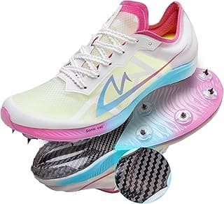 Sonic Cat Tênis de atletismo para homens, mulheres, crianças, meninos, meninas, spikes, tênis de corrida profissional para corrida e corrida em placa de carbono