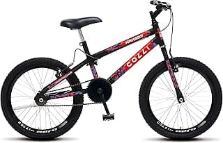 Colli Bike, Bicicleta Max Boy, Aro 20 Aero 36 Raias, freios V-Brake Dianteiro e Traseiro, Suporte de guidão Down Hill