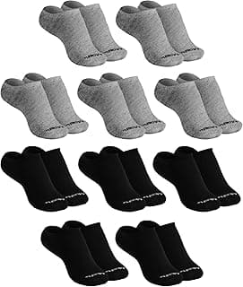 Kit 10 Pares de Meia Soquete Invisível Cano Curto Algodão Respirável Mash