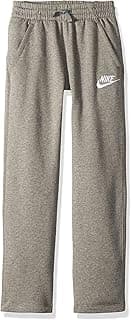 NIKE Calça esportiva masculina de lã com bainha aberta