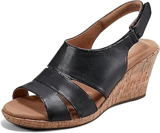 Rockport Sandália feminina Briah Sling Wedge