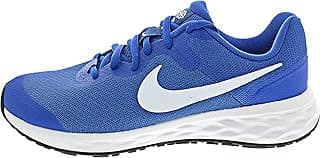 Tênis de corrida Nike Revolution 6 feminino em azul royal e branco
