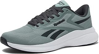 Reebok Energen Run 4 Tênis de corrida masculino, leve, atlético, masculino, tamanho 36 a 48, Nevoeiro claro/branco, 9 Wide