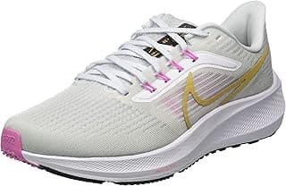 Tênis Nike Air Zoom Pegasus 38 feminino branco cinza rosa