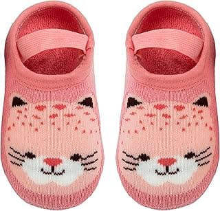 BUBA Meia Sapatilha Antiderrapante Jaguar - M, Modelo: 14533, Cor: Rosa