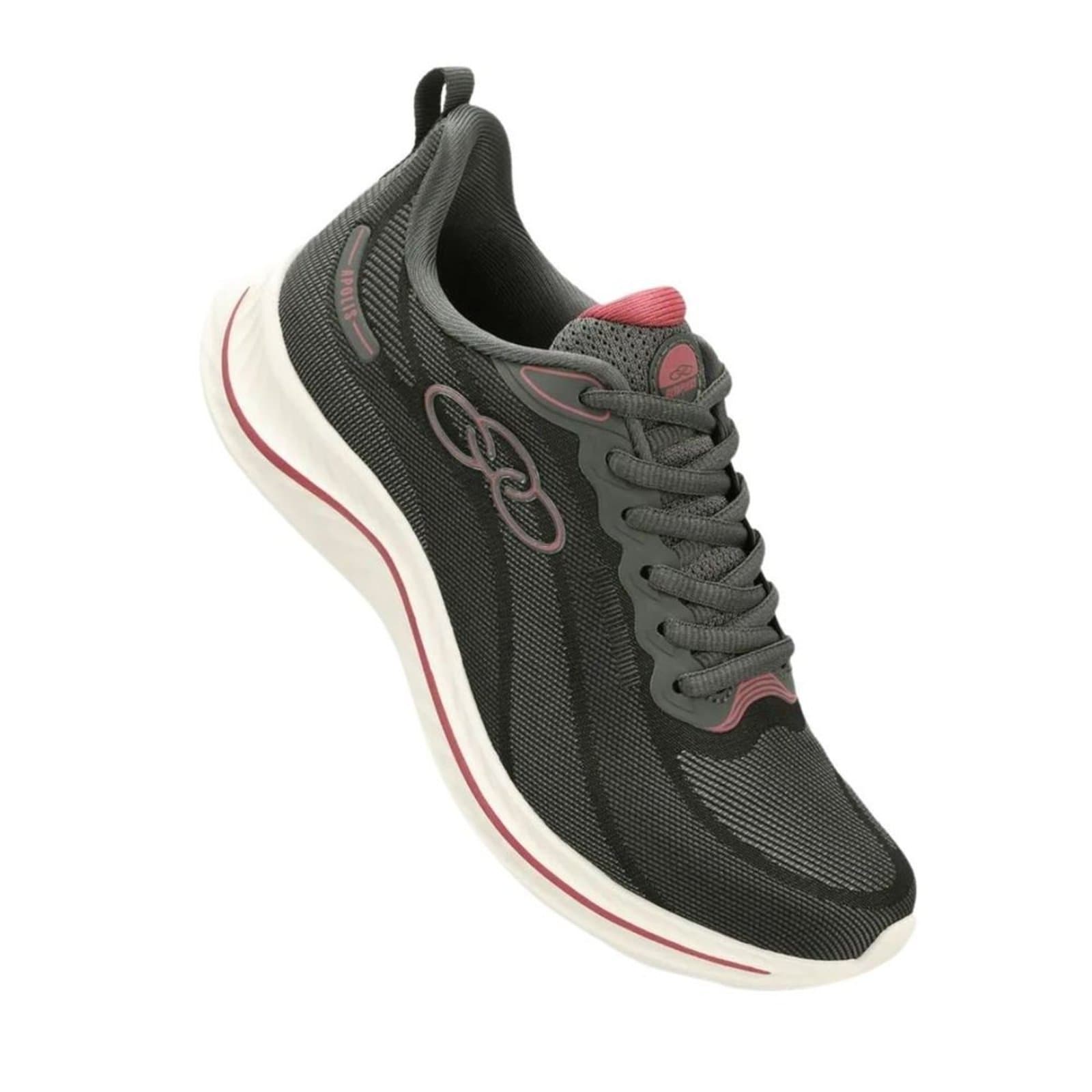 Tênis Corrida Feminino Olympikus Apolis Chumbo