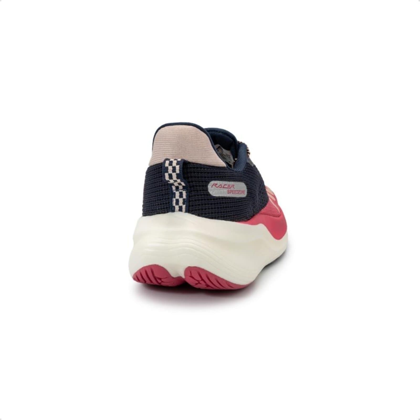 Tênis Fila Racer Speedzone feminino azul marinho com etiqueta branca.