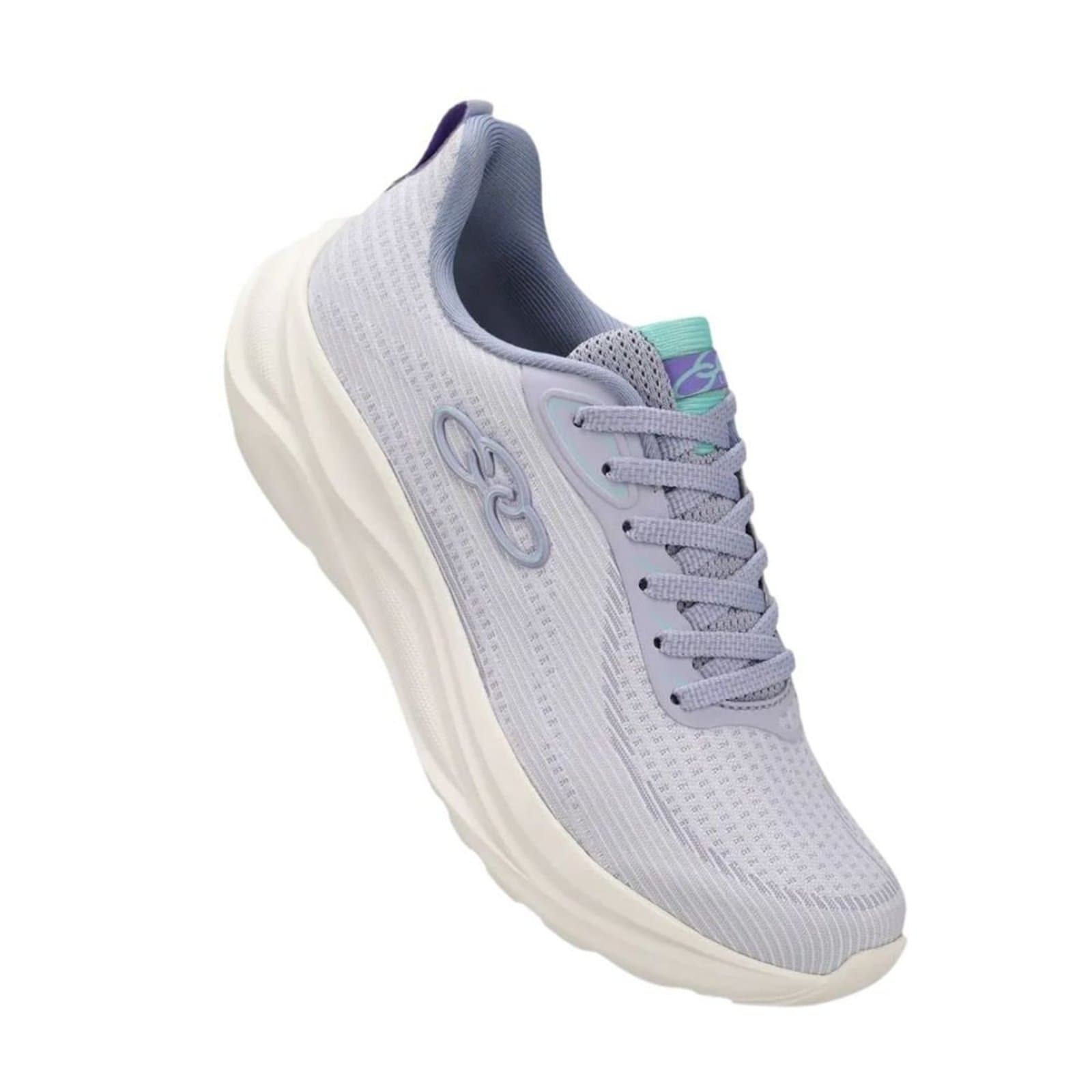 Tênis Corrida Feminino Olympikus Lumi Roxo Branco e Roxo