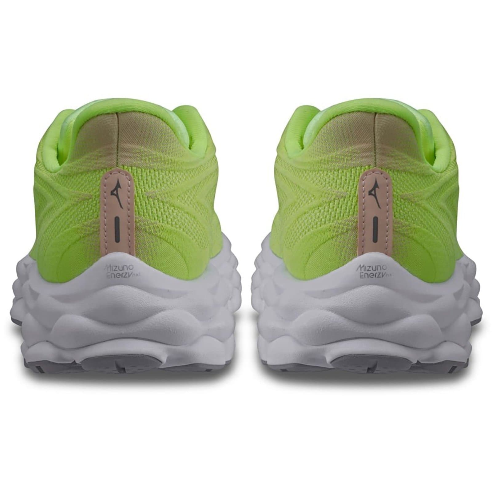 Tênis Mizuno Wave Sky 8 verde e branco para corrida feminino