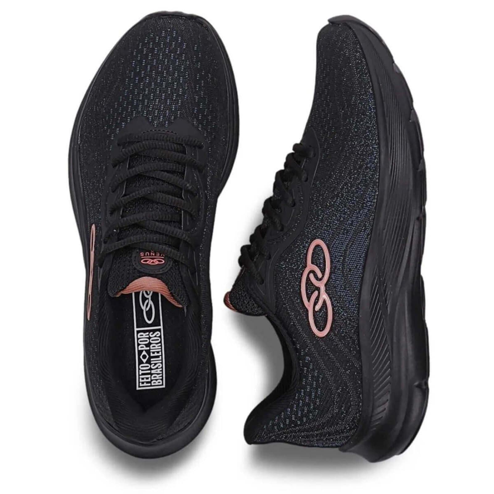 Tênis Casual Olympikus Feminino Venus 3 Preto