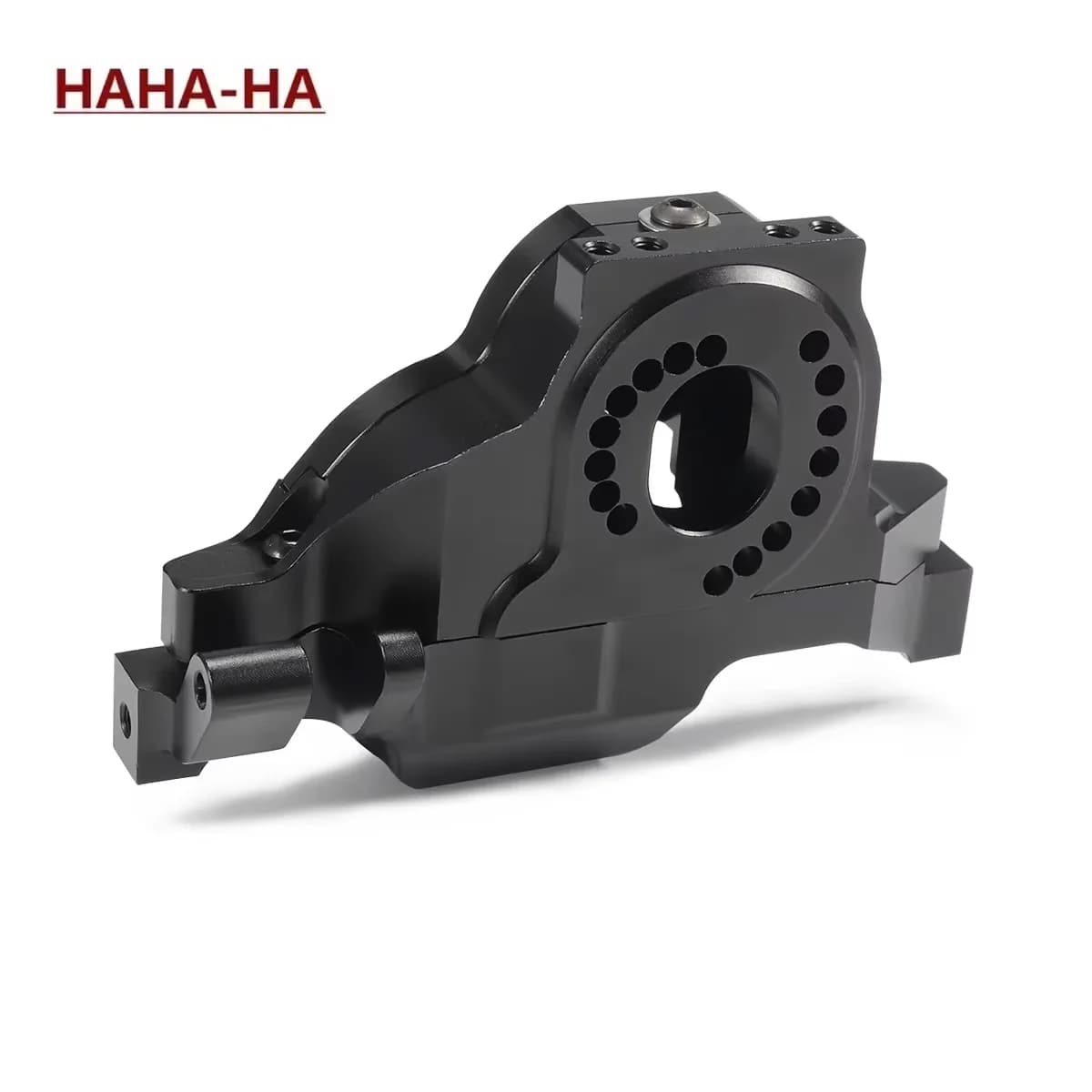 1 pçs liga de alumínio trx4 placa montagem do motor superior spur engrenagem capa para 1/10 rc rastreador carro TRX-4 defender trx6 atualizar peças