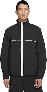 NIKE Jaqueta masculina esportiva Style Essentials forrada M65, preto/vela/prata gelo/preto, 2GG, preto/vela/prata gelo/preto, XGG