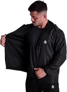 Jaqueta Corta Vento Masculina Imperméavel Forrada Esportiva Proteção Contra Chuva Type One