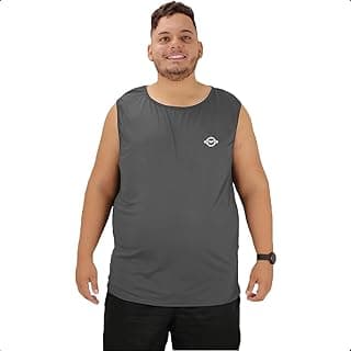 Genérico Regata Esportiva Masculina Plus Size Dry Fit — Ideal para Academia, Corrida, Musculação e Treinos