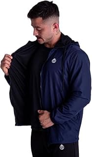 Jaqueta Corta Vento Masculina Imperméavel Forrada Esportiva Proteção Contra Chuva Type One
